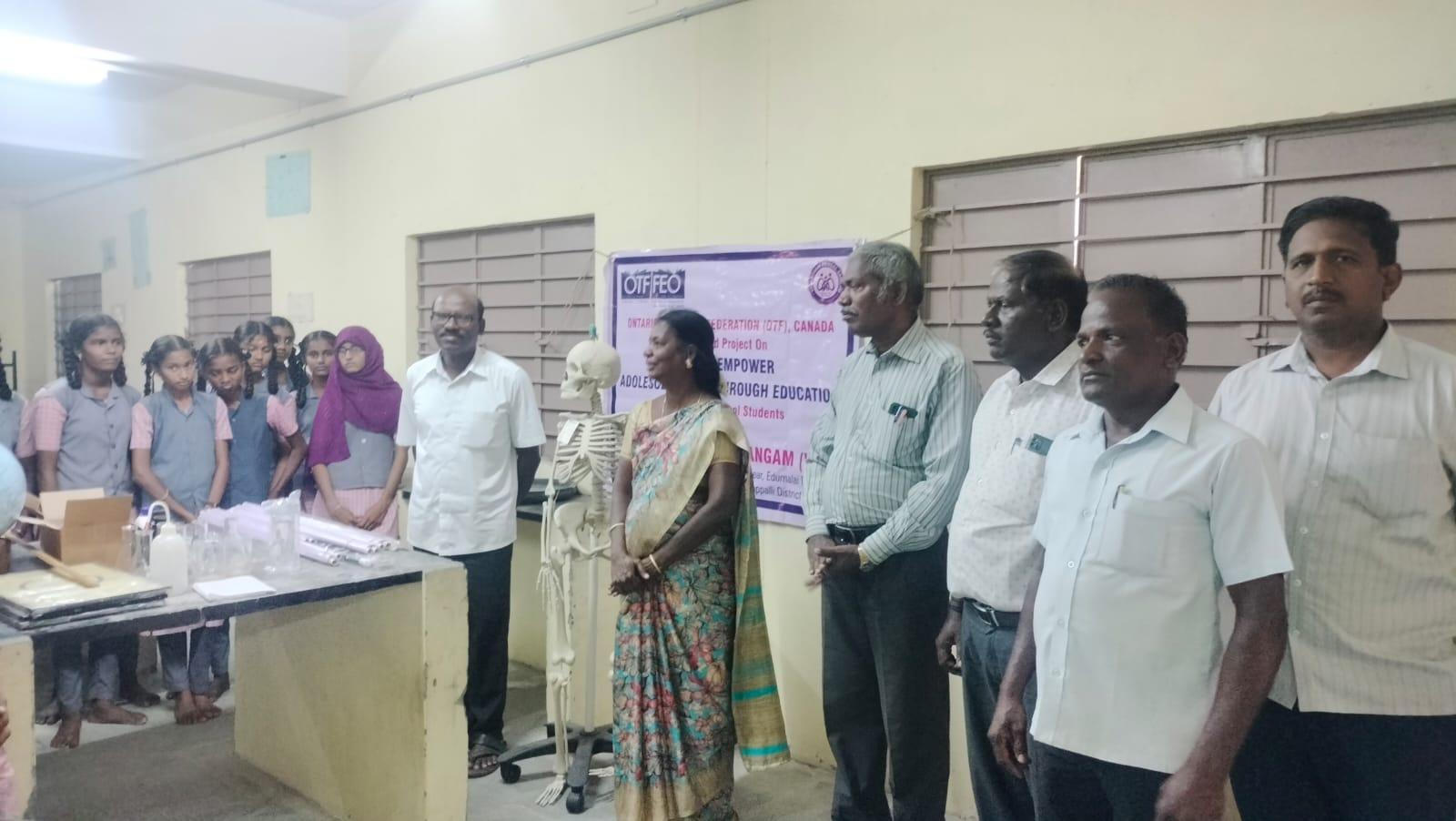 Science Lab Support for Government School